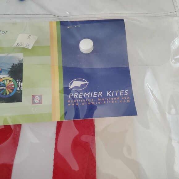 Premier Kites Uncle Sam 20" Bicycle Spinner Red White Blue Wind Garden SKU 25997 - Picture 6 of 9